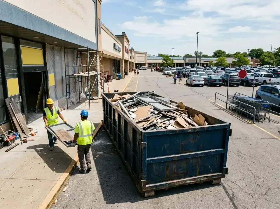 retail-store-renovation-debris-003 — frequently asked questions, Roll-off Dumpster Rentals in Delafield, WI